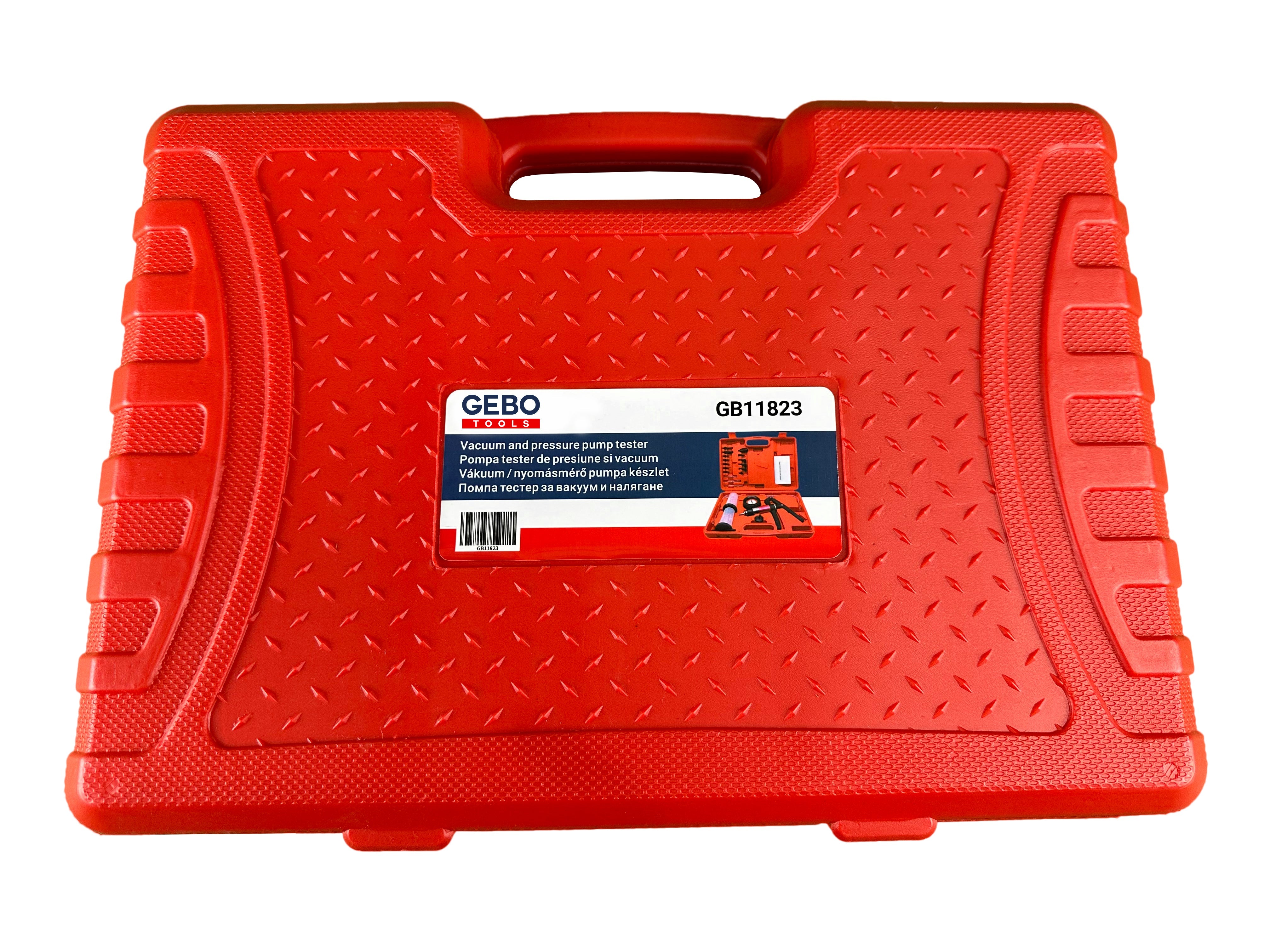 Vákuum / nyomásmérő pumpa készlet GEBO TOOLS