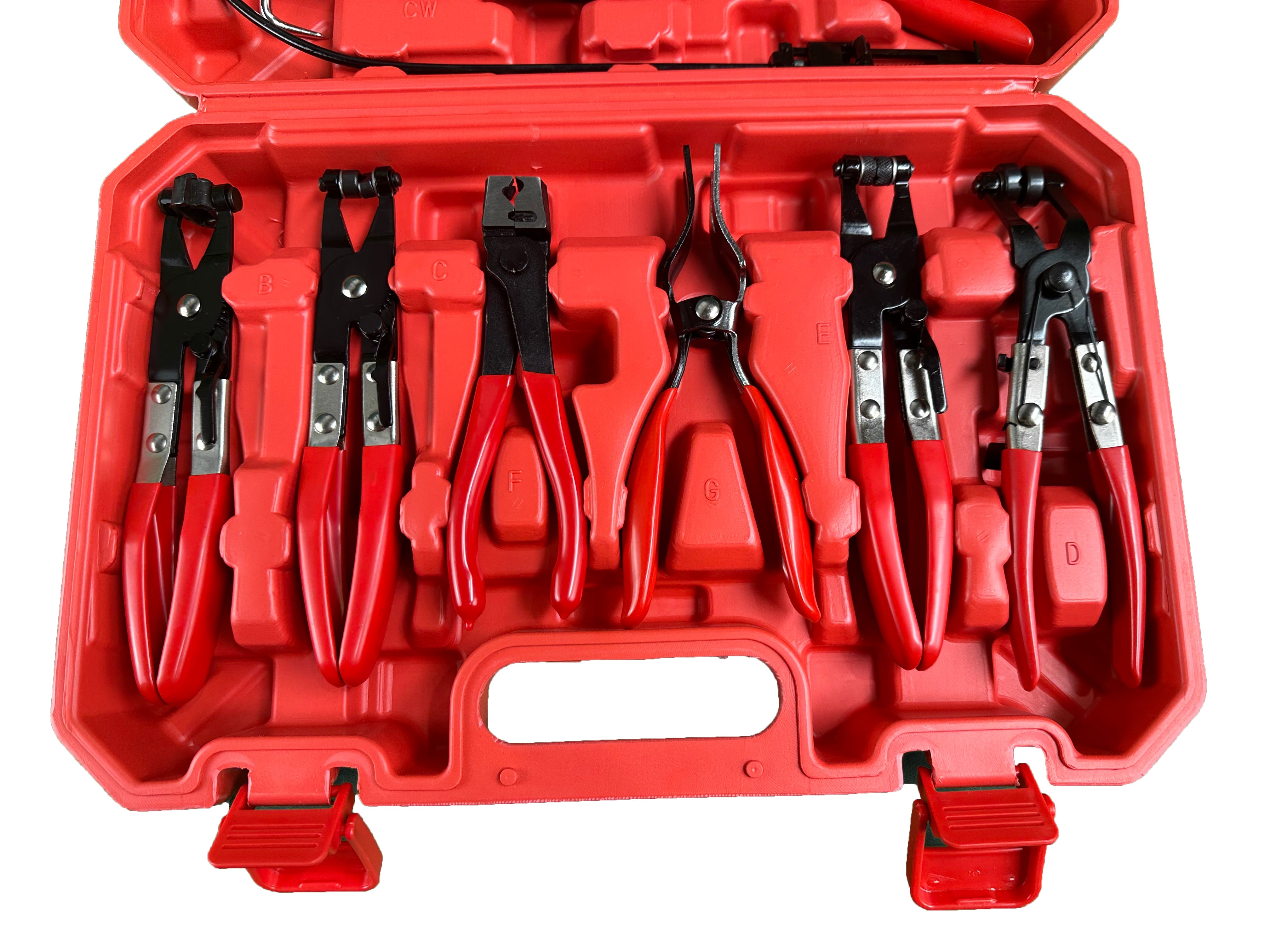 Vízcső bilincsfogó készlet 9 db GEBO TOOLS