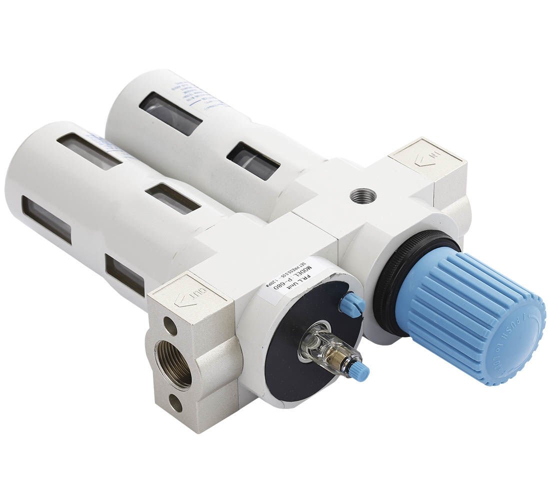 Vízleválasztó olajozó nyomásszabályozóval 3/4" p-680 pro maxi