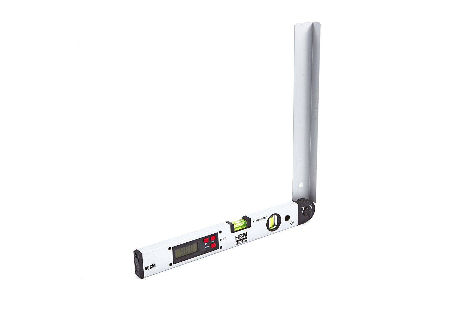 Vízmérték digitális szögmérővel 400mm HBM