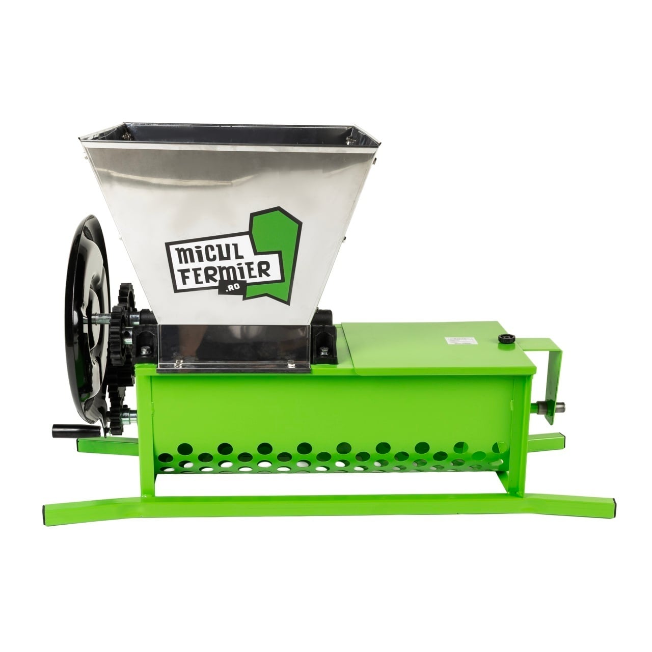 Kézi szőlődaráló bogyózóval, 30 l-es tartállyal, 600 kg/h