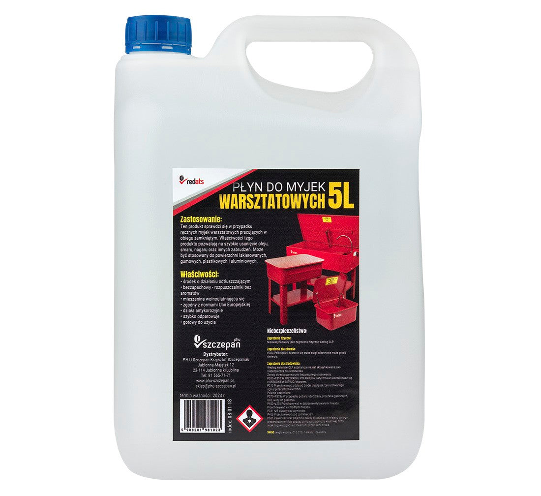 Zsíroldó alkatrész tisztítószer - 5 l