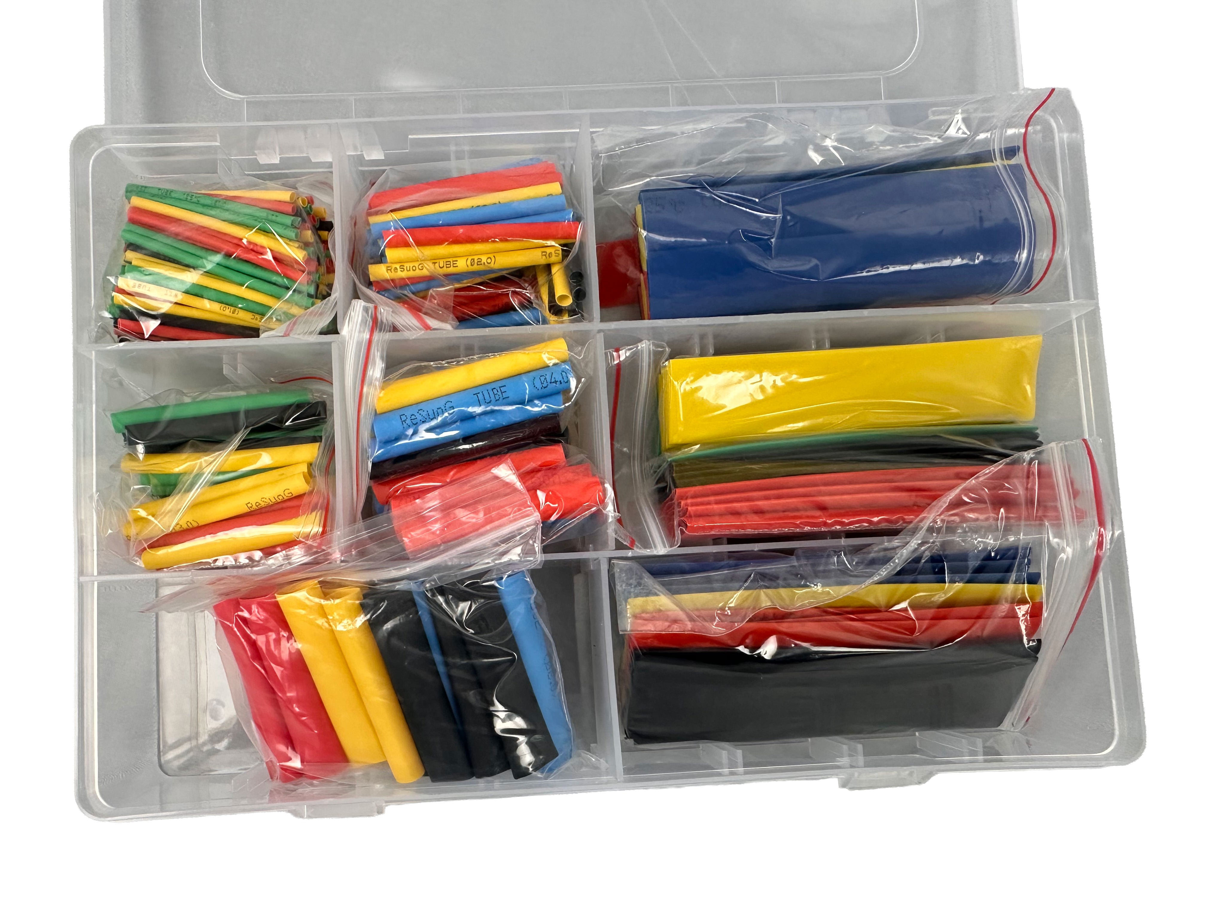Zsugorcső készlet 328 db 2 típus GEBO TOOLS