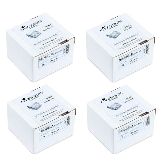 CENTÍROZÓ KERÉKSÚLY KÉSZLET ALUMÍNIUM FELNIKHEZ 5 G 400 DB